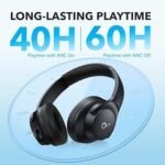 soundcore by Anker Q20i Hybrid Active Noise Cancelling Headphones, Wireless Over-Ear Bluetooth