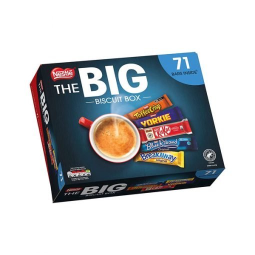 【2024 Flash Sales+ Free Shipping】Nestle 1.4KG of Chocolate 71 x Chocolate Bars The Big Biscuit Box