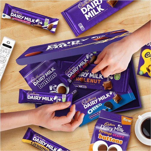 【2024 Black Friday Sales + Free Shipping】Cadbury Dairy Milk Big Night In Chocolate Hamper